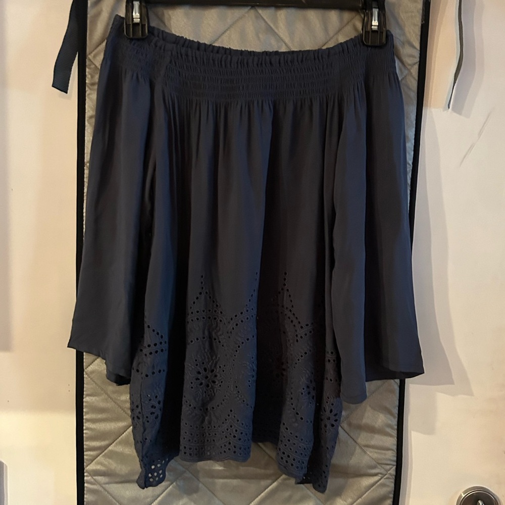 NWT Lovestitch off shoulder eyelet top, M